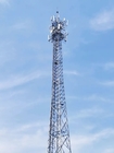 Menara Sel Telekomunikasi Q345B Berkaki Empat Menara Komunikasi Baja Galvanis