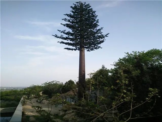 Lansekap Kamuflase Menara Antena Monopole Pinus Buatan