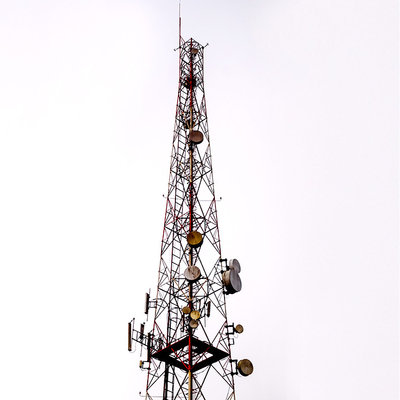 30m / S Kisi Transmisi Menara Baja Telekomunikasi Kepadatan Tinggi