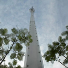 Tiang Menara Baja Monopole Telekomunikasi 15 Meter Dilapisi Bubuk