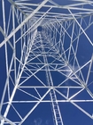 Hot Galvanizing Tower Communications 20-60m Steel Mobile Untuk Mengirimkan Sinyal