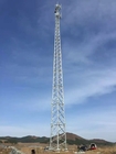 20m Menara Antena Seluler Baja Galvanis Dicelup Panas Mudah Dipasang