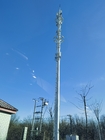 Menara Antena Tabung Tunggal Komunikasi Dengan Area Lantai Kecil