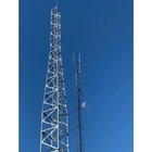 Wind Resistance Mobile Cell Tower Peralatan Penyiaran TV Radio Empat Kaki