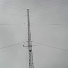 Steel Q345 Multifungsi Mobile Guyed Wire Tower