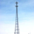 Menara Tubular Baja Galvanis 3 Berkaki Untuk Telekomunikasi
