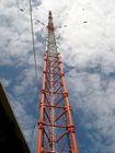 Komunikasi 72m 3 Legged Guyed Wire Tower
