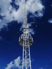 Menara Kawat Bergerigi Antena Baja Berkaki Tiga