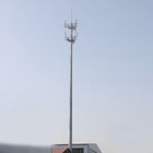 45M GSM Monopole Steel Tower Untuk Siaran TV