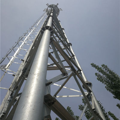 Menara Baja Kisi 50m Pendukung Diri Galvanis