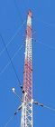 Sellf Mendukung Menara Kawat Guyed 4 Kaki 30m 40m