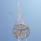 Menara Kawat Bergerigi Antena Baja Berkaki Tiga