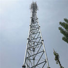 Antena Menara Seluler Tabung Baja OEM Q420B Untuk Telekomunikasi