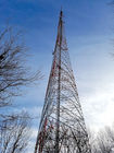 Menara Antena Pendukung Mandiri 5G Berkaki 3 Berkaki 10M