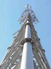 Q235 Steel GSM Self Supporting Antenna Tower Untuk Taman