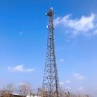 30m Flange Bolts Menara Telekomunikasi Seluler Baja Sudut