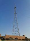 Menara Antena Radio 50m Menara Berkaki 4 Untuk Penyiaran
