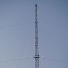 Koneksi Flange Standar ASTM 36m / S Menara Kawat Guyed Baja Yang Dapat Disesuaikan Dan Baja Struktural Paduan