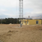 55m Lattice Electric Communication Guyed Mast Tower Baja Disesuaikan Dan Baja Struktural Paduan