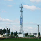 ISO 30m / S Q235 Steel Mobile Communication Angle Steel Tower Struktur Antena Baja