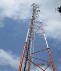 Komunikasi Tubular Berkaki Tiga Menara Baja Kisi 10m