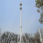Gsm Antena Telekomunikasi Menara Komunikasi Monopole 15m
