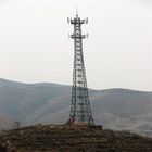 3 Berkaki Atau 4 Berkaki Komunikasi Menara Baja Sudut 85 meter