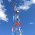 Menara Baja Sudut CDMA Telekomunikasi Galvanis 15 meter