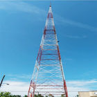 80m Galvanized Telecom Angle Steel Q235 4 Menara Berkaki