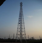 Galvanized Electric Line Iso Q345 15m Angle Steel Tower 4 Berkaki