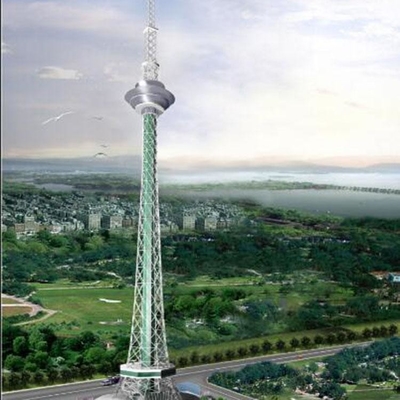 Tubular / Angular 15m Gsm Radio Dan Menara Televisi