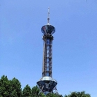 Steel Lattice 15m Telecom Antena Tower Komunikasi Seluler