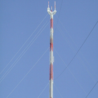 Menara Antena Tubular Hot Dip Galvanis 40m Guyed
