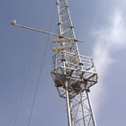 Q345 Telekomunikasi Menara Baja Tubular Galvanis