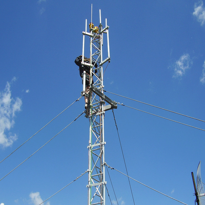 Antena Telekomunikasi 15m Guyed Mast Tower