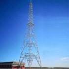 15m GSM 4 Berkaki Tower Lattice Transmisi Q235