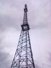 Dukungan 30 40 45 50 Meter Antena Radio Menara Angular Telecom