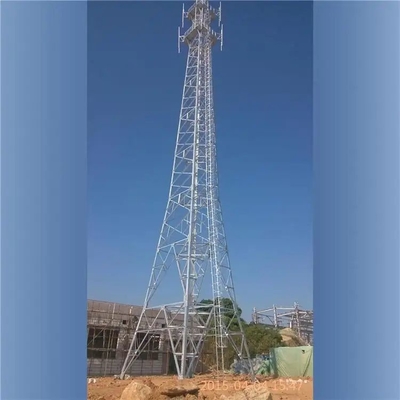 Menara Telekomunikasi Pendukung Mandiri Galvanis Baja Sudut Sudut Q345 Q235