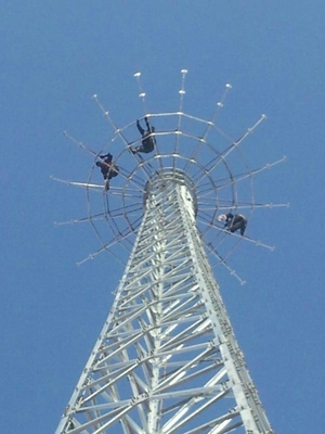 Baja 30m Antena Guy Wire Tower Kisi Segitiga Tiang Segitiga